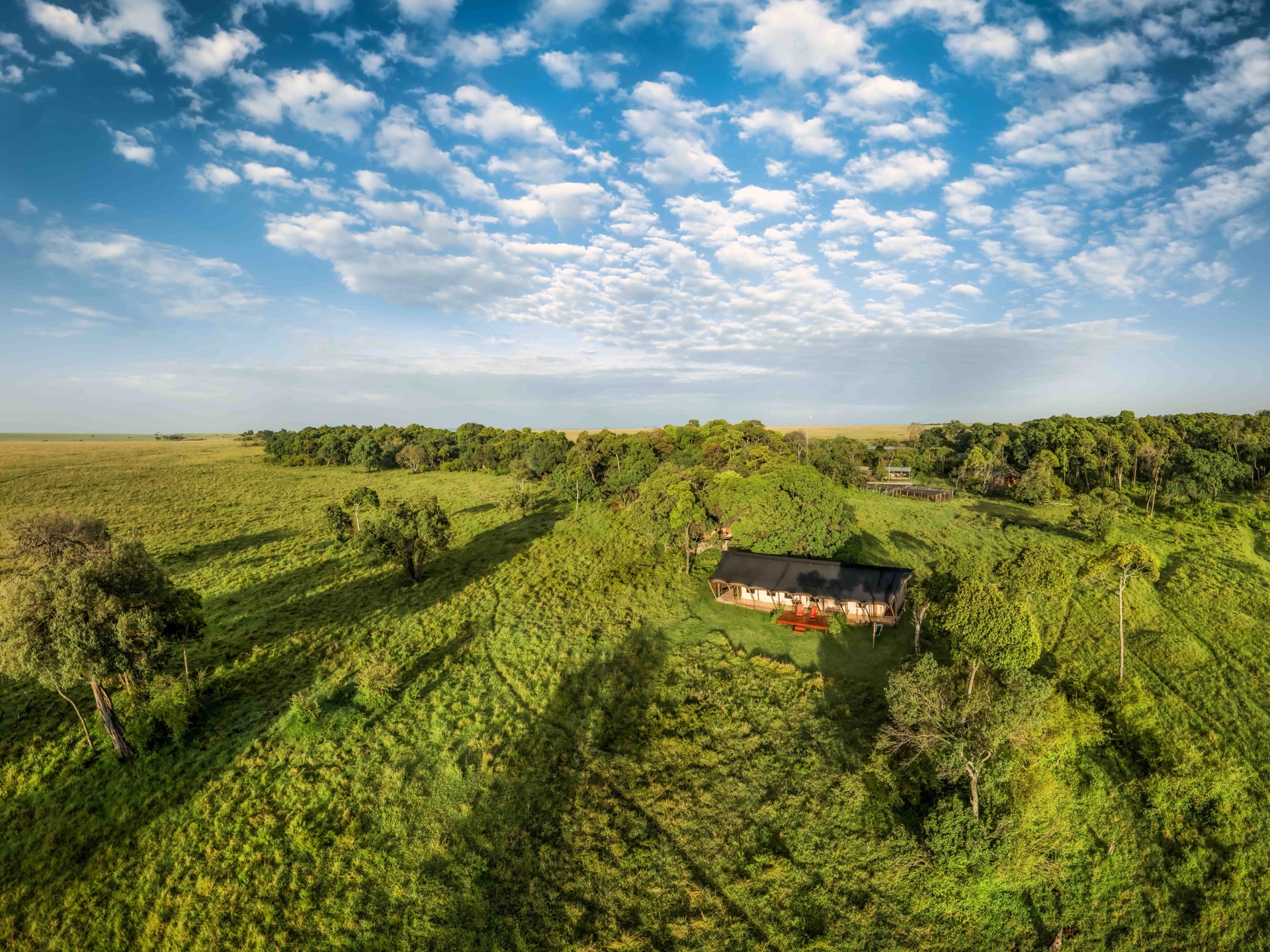 kenya elephant pepper camp aerial 01